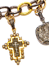 Ancient Kiev Orthodox Crucifix-Neck Pendant-Gretchen Ventura