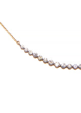 14K Gold & Diamond Bar Necklace-Necklaces-Gretchen Ventura