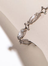 White Topaz Marquise Bracelet-Bracelets-Gretchen Ventura