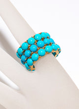 Sleeping Beauty Turquoise Eternity Band-Rings-Gretchen Ventura