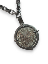Byzantine Bust of Christ Coin-Neck Pendant-Gretchen Ventura
