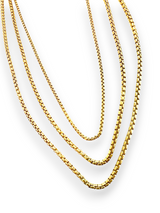 14K Gold Box Chain-Chain-Gretchen Ventura