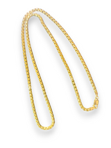 14K Yellow Gold Box Chain #7710-Chain-Gretchen Ventura