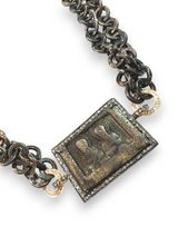 Slavic Orthodox Travel Icon Necklace-Necklaces-Gretchen Ventura