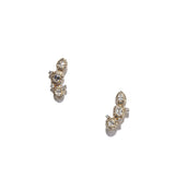 14K Gold & Diamond Crawler Earrings-Earrings-Gretchen Ventura
