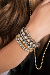 Small Rose Cut Tennis Bracelet-Bracelets-Gretchen Ventura