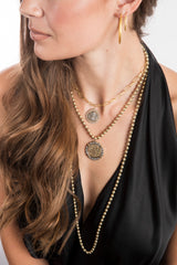 5mm Matte Gold Ball Chain-Chain-Gretchen Ventura