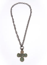 Ancient Rare Christian Orthodox Priest Cross-Neck Pendant-Gretchen Ventura