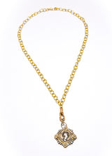 Handmade Hand Hammered Gold Small Oval link Chain-Chain-Gretchen Ventura