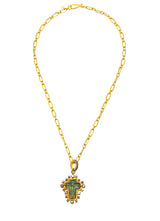 Ancient Kiev Orthodox Crucifix-Neck Pendant-Gretchen Ventura