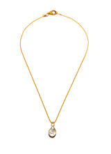Rose Cut Single Drop Pendant-Neck Pendant-Gretchen Ventura