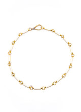 18K Gold & White Enamel Chain-Necklaces-Gretchen Ventura