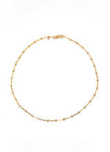 14K Gold & Diamond Dotted Choker-Necklaces-Gretchen Ventura