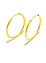 Hand Hammered Handmade Hoops-Earrings-Gretchen Ventura