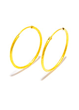 Hand Hammered Handmade Hoops-Earrings-Gretchen Ventura