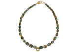 Pre Islamic Mountain Natural Persian Turquoise Necklace 1-Necklaces-Gretchen Ventura