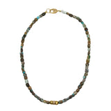 Pre Islamic Mountain Natural Persian Turquoise Necklace 2-Necklaces-Gretchen Ventura