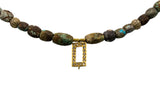 Pre Islamic Mountain Natural Persian Turquoise Necklace 5-Necklaces-Gretchen Ventura