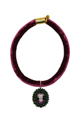 Silk Velvet Choker-Necklaces-Gretchen Ventura