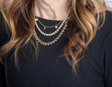 Channel Set Necklace-Necklaces-Gretchen Ventura