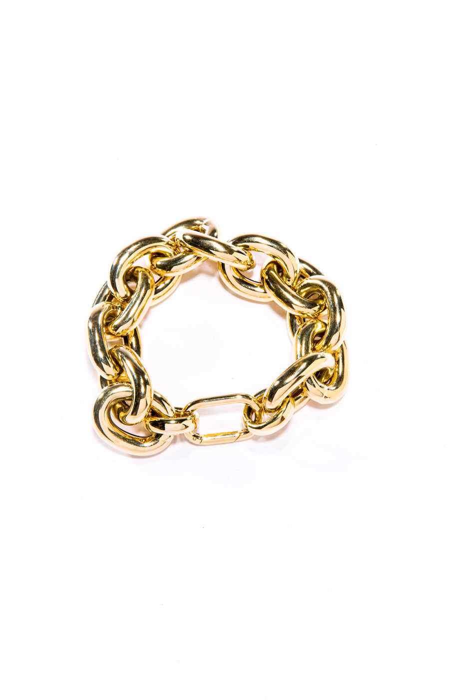 Bedford Bison Link Bracelet- Gold