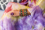 Amethyst Gold Plate Cocktail Ring-Rings-Gretchen Ventura