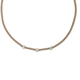 Baguette Diamond, Diamond & 14K Gold Curb Chain Necklace-Necklaces-Gretchen Ventura