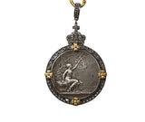 French Antique Lady of Liberty Coin-Neck Pendant-Gretchen Ventura