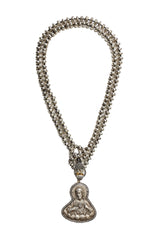 8 mm Faceted Silver Pyrite Necklace-Chain-Gretchen Ventura