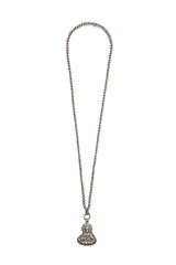 8 mm Faceted Silver Pyrite Necklace-Chain-Gretchen Ventura