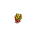 Lemon Quartz & Orange Sapphire Cocktail Ring-Rings-Gretchen Ventura