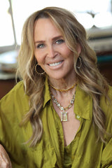 Faceted Citrine Star Riviere Necklace-Necklaces-Gretchen Ventura