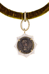 Rare Ancient Roman Coin-Neck Pendant-Gretchen Ventura