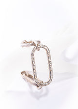 Raw Diamond Slice Link Bracelet-Bracelets-Gretchen Ventura