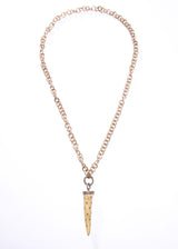 Pave Diamond Encrusted Tusk-Necklaces-Gretchen Ventura
