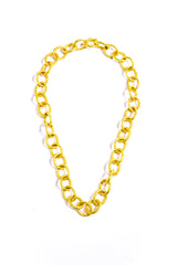 Hand Hammered Gold Link Chain-Chain-Gretchen Ventura