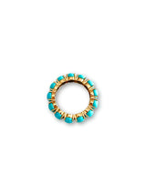 Sleeping Beauty Turquoise Eternity Band-Rings-Gretchen Ventura