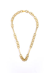 Gold Round and Paperclip Link Chain-Chain-Gretchen Ventura
