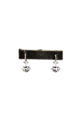 Faceted White Topaz Hexagon Drops-Earrings-Gretchen Ventura
