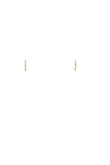 Gold & Brilliant cut Diamond Large Huggies-Earrings-Gretchen Ventura