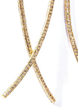 Diamond Wave Earrings-Earrings-Gretchen Ventura
