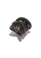 Black Spinel Rockstar Wrap Ring-Rings-Gretchen Ventura