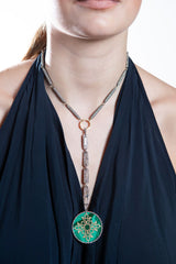 Diamond & Baguette 4-Piece Double Sided Connector-Clasp-Gretchen Ventura