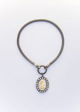 Queen Victoria Medallion Necklace-Neck Pendant-Gretchen Ventura