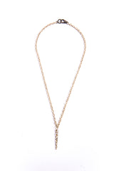 360 Degree Raw Diamond Small Spike Necklace-Necklaces-Gretchen Ventura