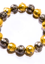 Oxidized Small Hand Forged Ball Chain Bracelet-Bracelets-Gretchen Ventura