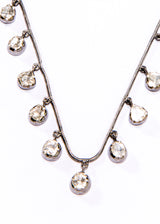 Rose Cut Diamond Drops-Necklaces-Gretchen Ventura