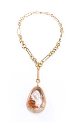 14K Gold Jumbo Circle & Rectangle Link Chain-Chain-Gretchen Ventura