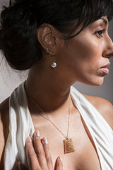 Brilliant Cut Diamond & Fine Gem Stone Reversible Huggies-Earrings-Gretchen Ventura