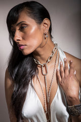 360 Degree Large Spear Necklace-Necklaces-Gretchen Ventura